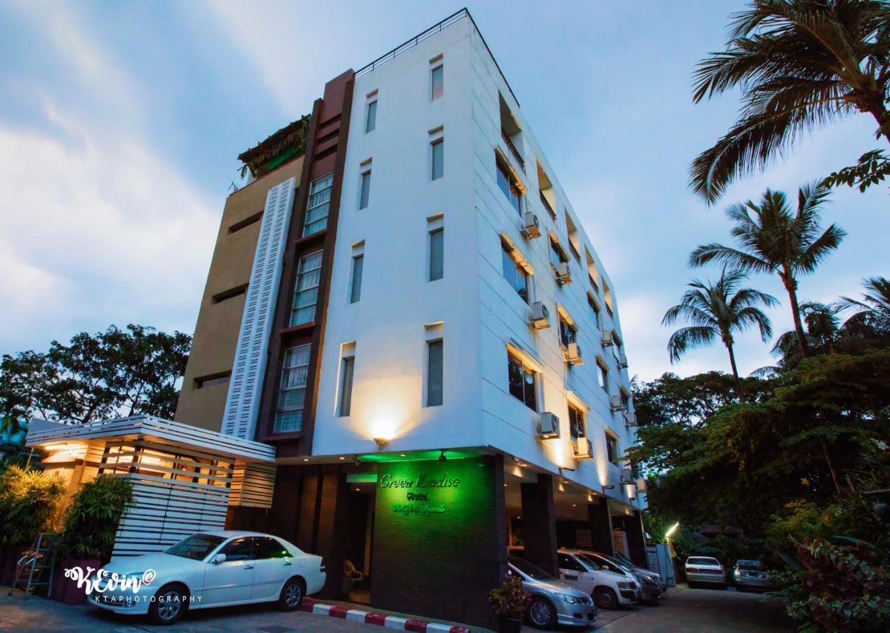 Green Paradise Hotel Yangon Dış mekan fotoğraf